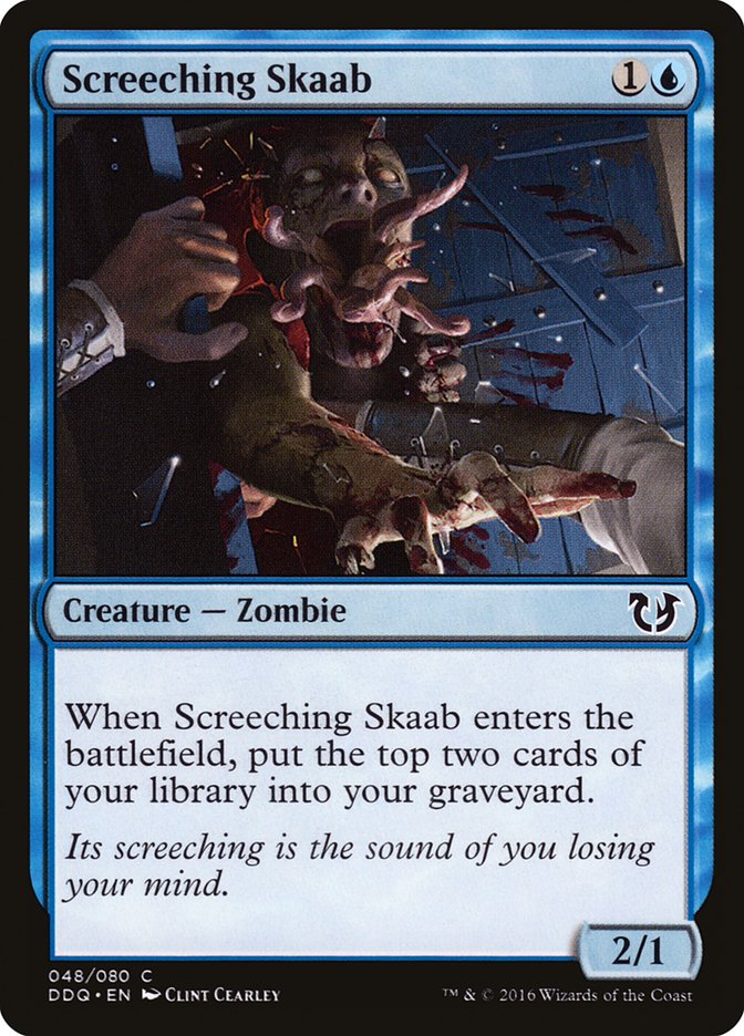 Screeching Skaab [Duel Decks: Blessed vs. Cursed] 