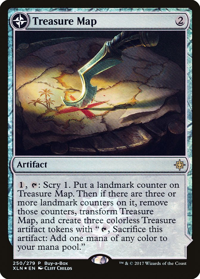 Treasure Map // Treasure Cove (Buy-A-Box) [Ixalan Treasure Chest] 