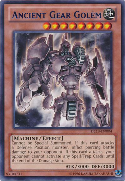 Ancient Gear Golem (Purple) [DL18-EN004] Rare 