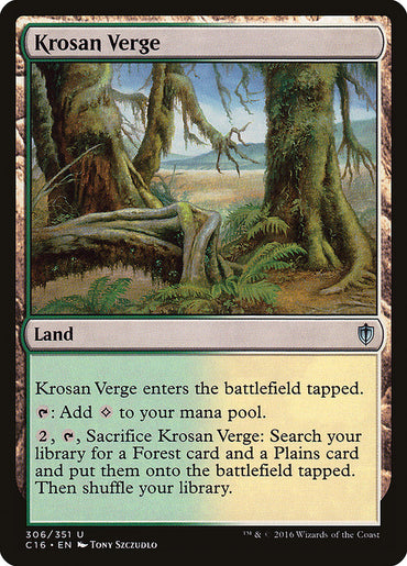 Krosan Verge [Commander 2016] 