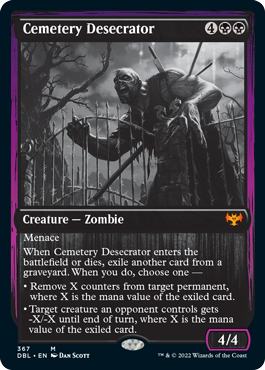 Cemetery Desecrator [Innistrad: Double Feature] 