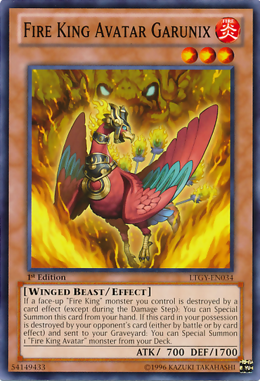 Fire King Avatar Garunix [LTGY-EN034] Common 