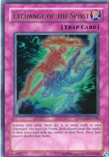 Exchange of the Spirit [DLG1-EN100] Ultra Rare 