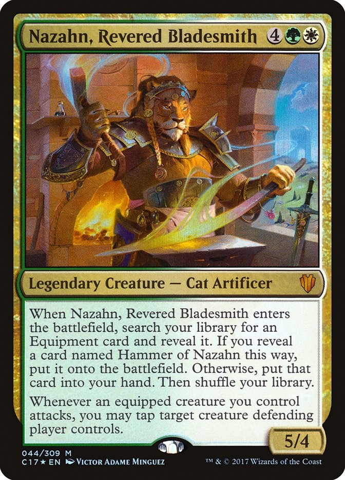 Nazahn, Revered Bladesmith [Commander 2017] 