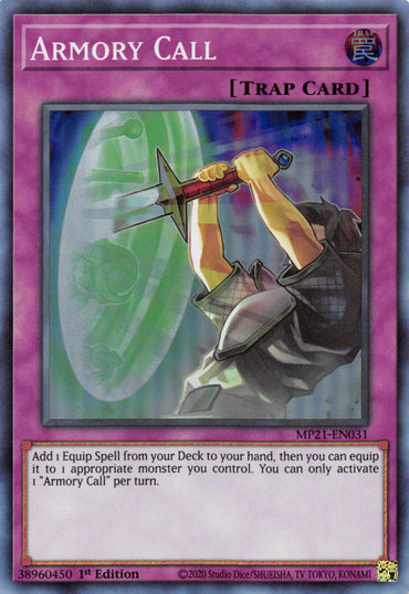 Armory Call [MP21-EN031] Super Rare 