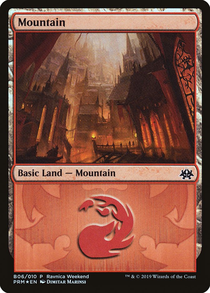 Mountain (B06) [Ravnica Allegiance Guild Kit] 