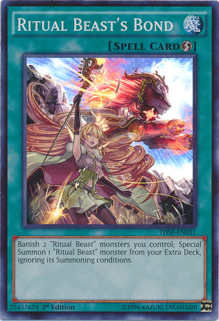 Ritual Beast's Bond [THSF-EN031] Super Rare 