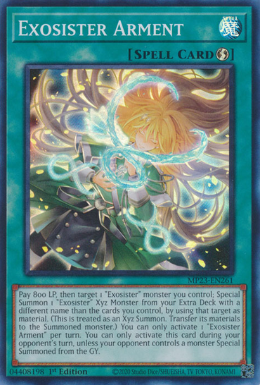 Exosister Arment [MP23-EN261] Super Rare 