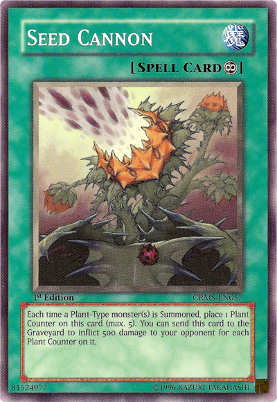 Seed Cannon [CRMS-EN057] Common 
