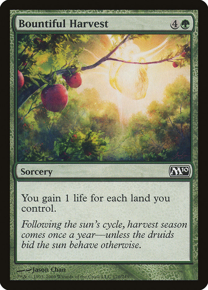 Bountiful Harvest [Magic 2010] 