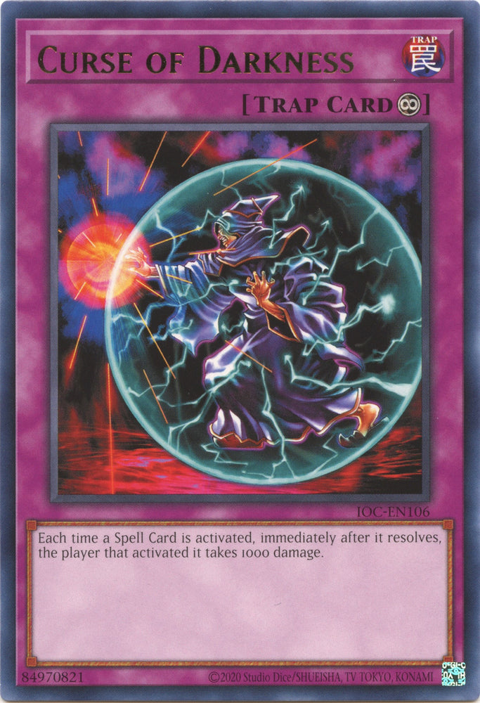 Curse of Darkness (25th Anniversary) [IOC-EN106] Rare 