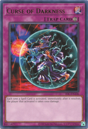 Curse of Darkness (25th Anniversary) [IOC-EN106] Rare 