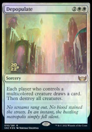 Depopulate [Streets of New Capenna Prerelease Promos] 