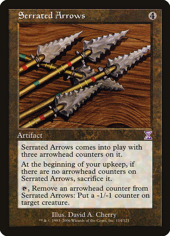 Serrated Arrows [Time Spiral Timeshifted] 