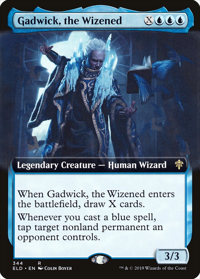 Gadwick, the Wizened (Extended Art) [Throne of Eldraine] 