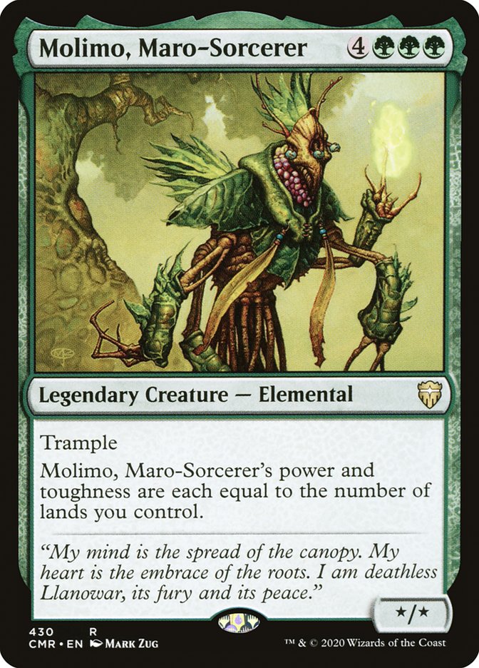 Molimo, Maro-Sorcerer [Commander Legends] 