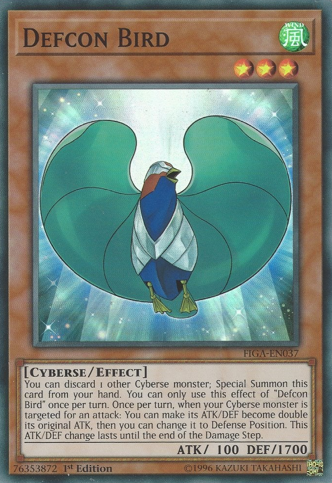 Defcon Bird [FIGA-EN037] Super Rare 