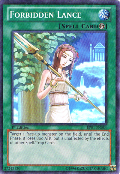 Forbidden Lance [BP01-EN084] Starfoil Rare 