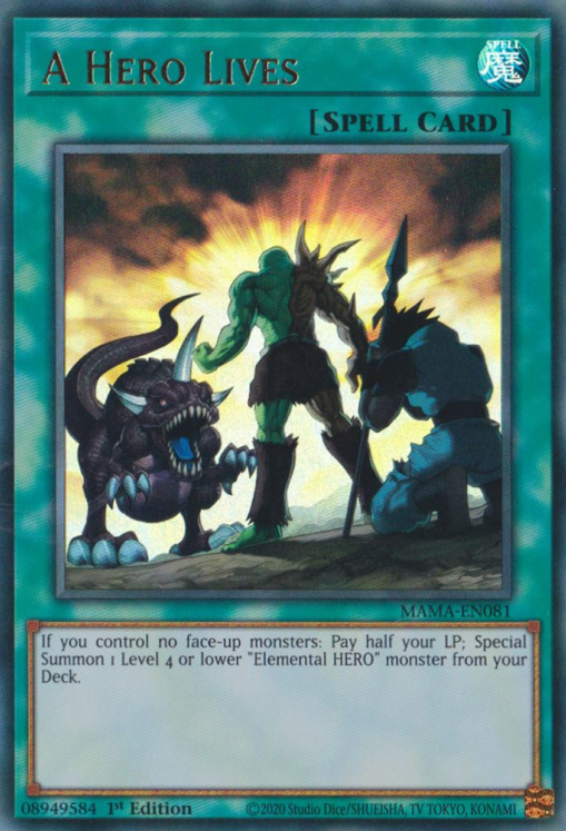 A Hero Lives [MAMA-EN081] Ultra Rare 