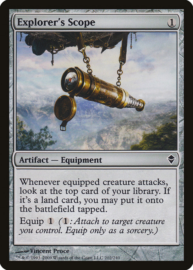 Explorer's Scope [Zendikar] 