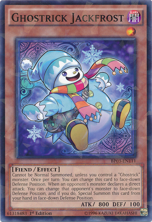 Ghostrick Jackfrost [BP03-EN111] Shatterfoil Rare 