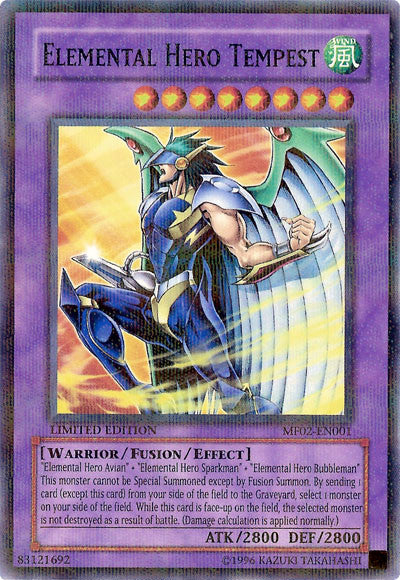 Elemental Hero Tempest [MF02-EN001] Rare 