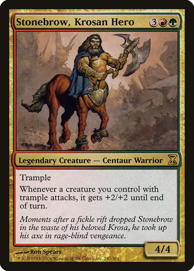 Stonebrow, Krosan Hero [Time Spiral] 