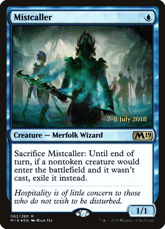 Mistcaller [Core Set 2019 Prerelease Promos] 