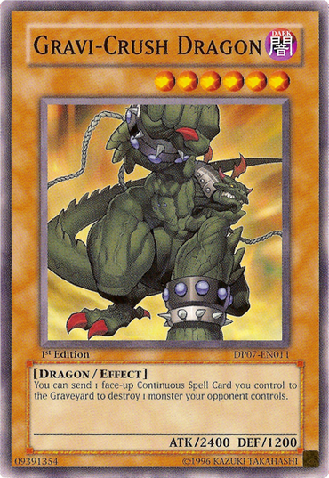 Gravi-Crush Dragon [DP07-EN011] Common 