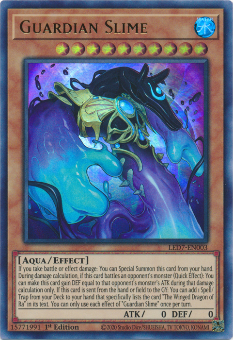 Guardian Slime [LED7-EN003] Ultra Rare 