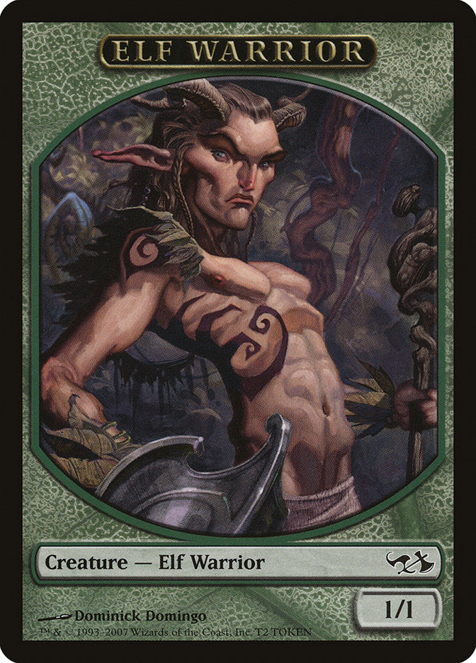 Elf Warrior Token [Duel Decks: Elves vs. Goblins Tokens] 