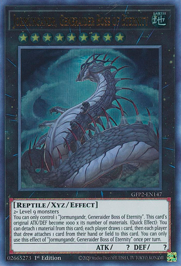 Jormungandr, Generaider Boss of Eternity [GFP2-EN147] Ultra Rare 