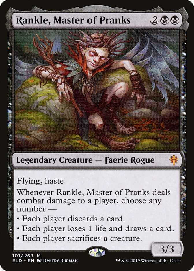 Rankle, Master of Pranks [Throne of Eldraine] 