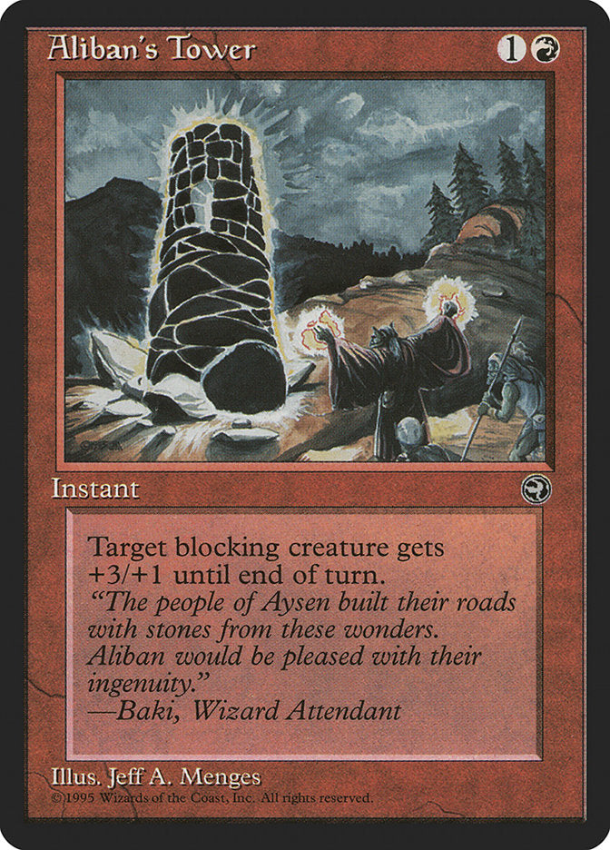 Aliban's Tower (Baki Flavor Text) [Homelands] 