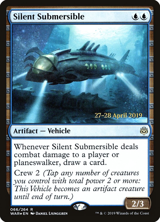 Silent Submersible [War of the Spark Prerelease Promos] 