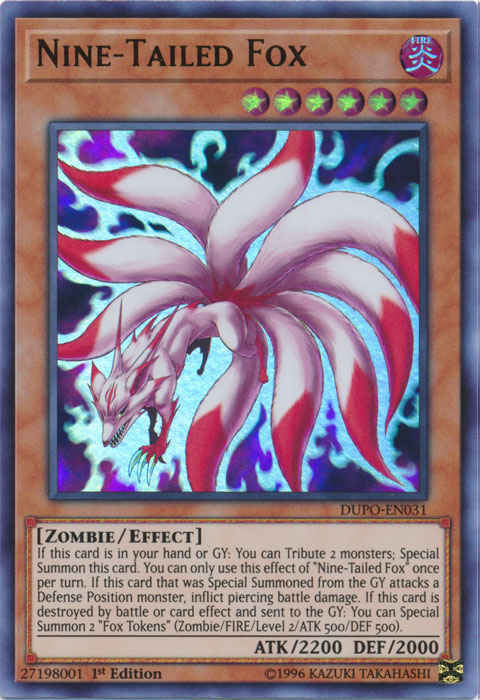 Nine-Tailed Fox [DUPO-EN031] Ultra Rare 