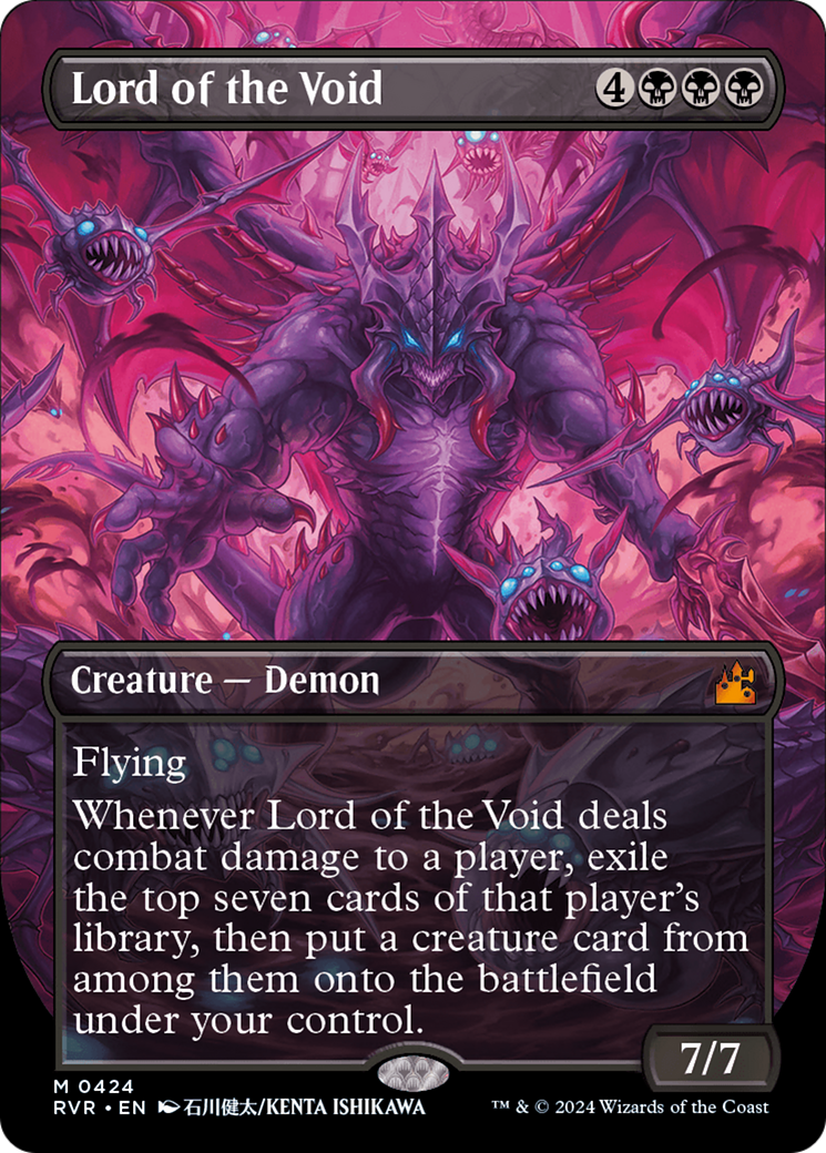 Lord of the Void (Anime Borderless) [Ravnica Remastered] 