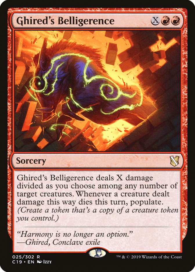 Ghired's Belligerence [Commander 2019] 