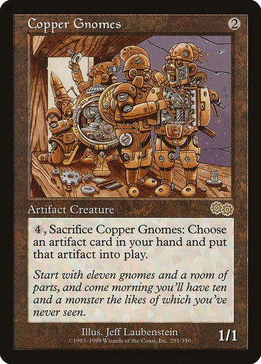 Copper Gnomes [Urza's Saga] 