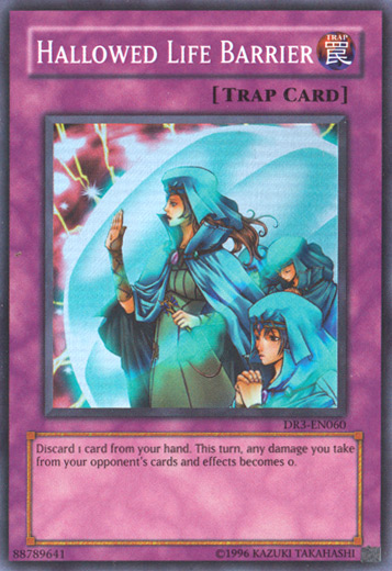 Hallowed Life Barrier [DR3-EN060] Super Rare 