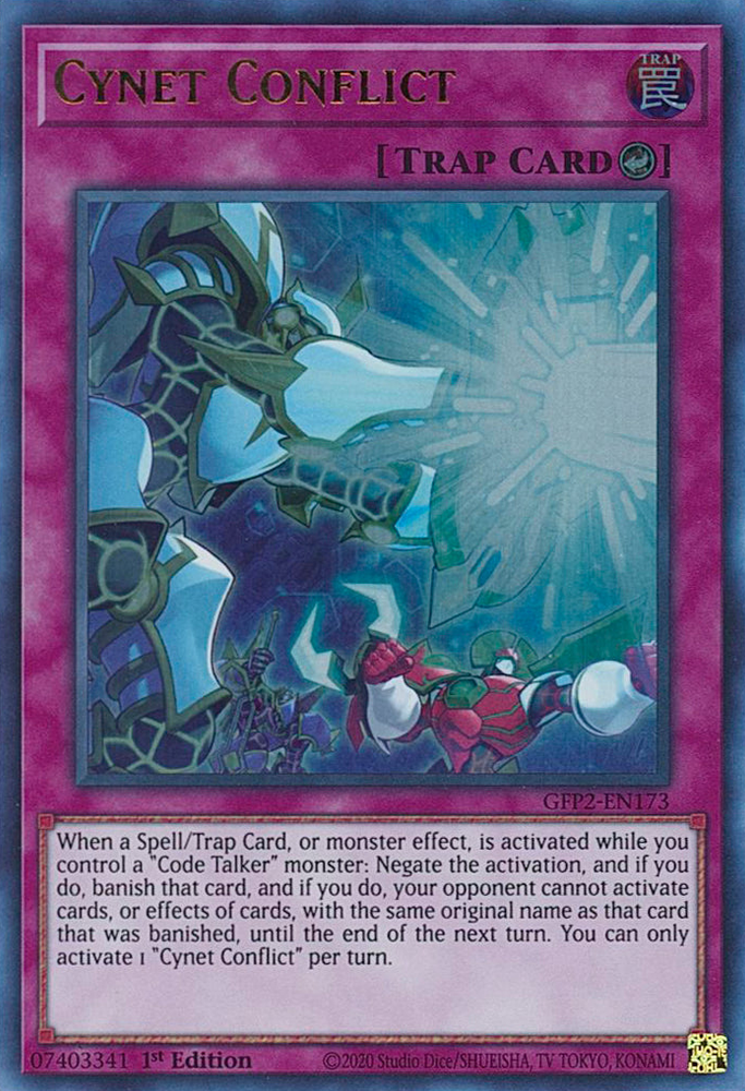 Cynet Conflict [GFP2-EN173] Ultra Rare 