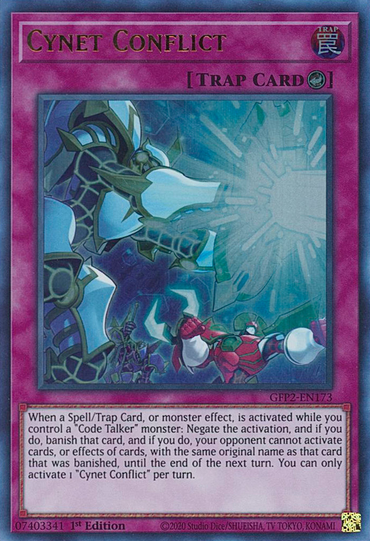 Cynet Conflict [GFP2-EN173] Ultra Rare 