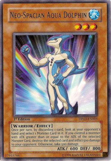 Neo-Spacian Aqua Dolphin [DP03-EN005] Rare 