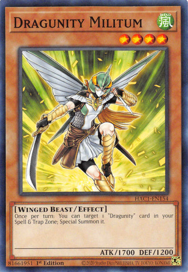 Dragunity Militum [HAC1-EN154] Common 