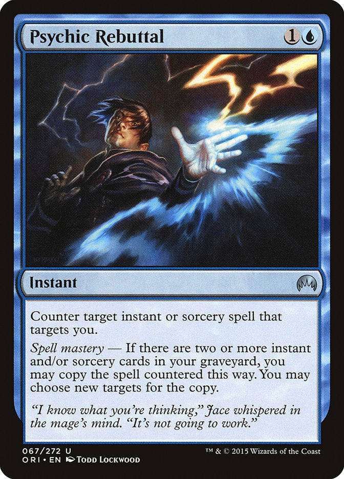 Psychic Rebuttal [Magic Origins] 