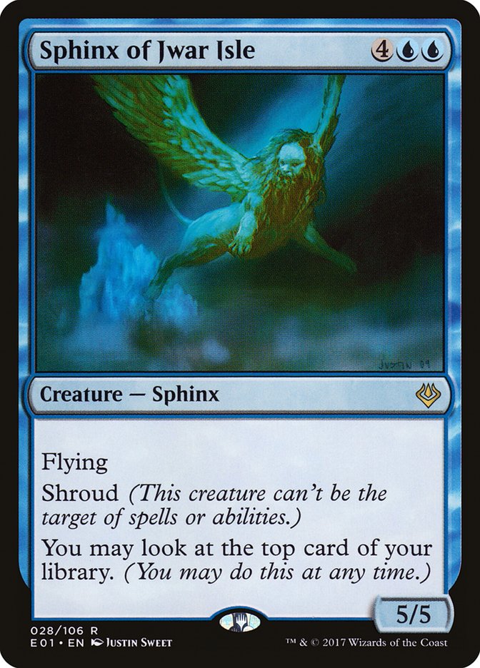 Sphinx of Jwar Isle [Archenemy: Nicol Bolas] 