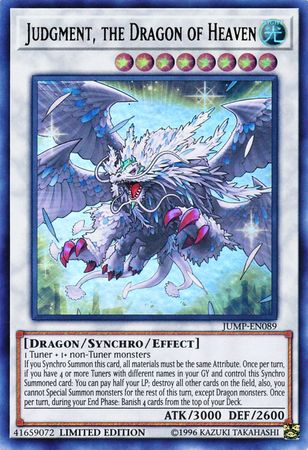 Judgment, the Dragon of Heaven [JUMP-EN089] Ultra Rare 