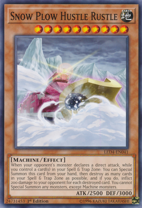 Snow Plow Hustle Rustle [LED4-EN041] Common 