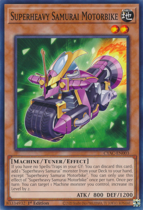 Superheavy Samurai Motorbike [CYAC-EN003] Common 
