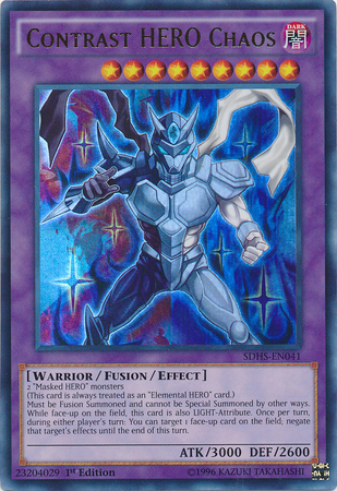 Contrast Hero Chaos [SDHS-EN041] Ultra Rare 